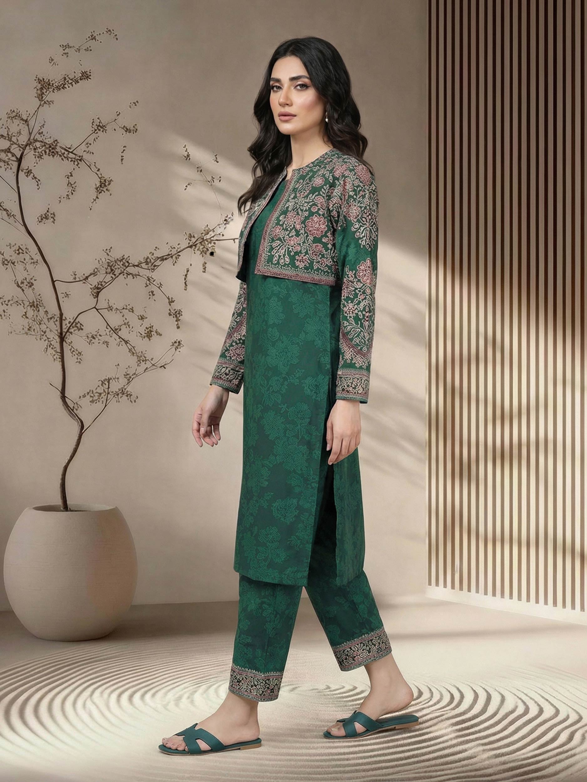 2 Piece Lawn Suit (Pret)
