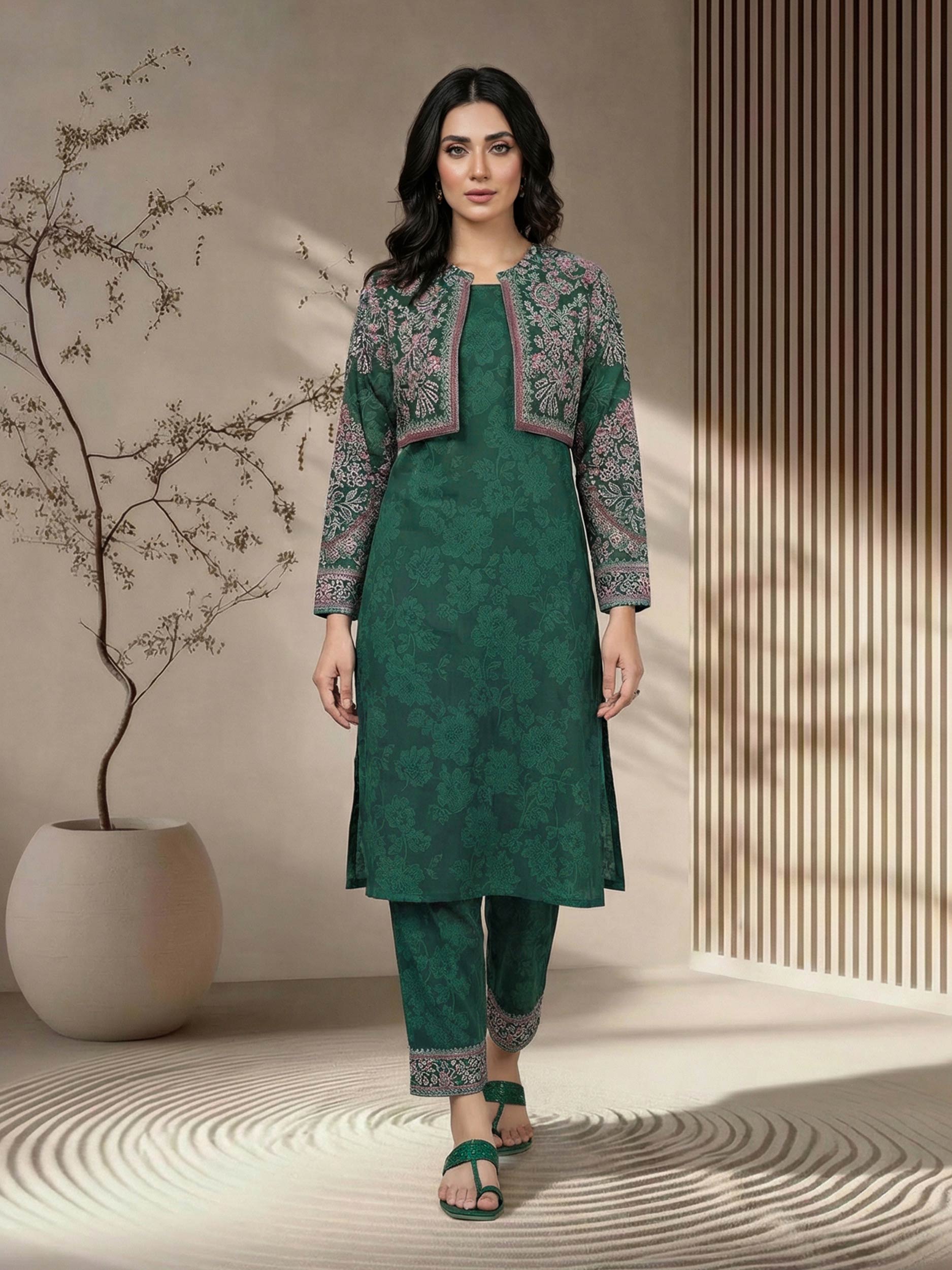 2 Piece Lawn Suit (Pret)