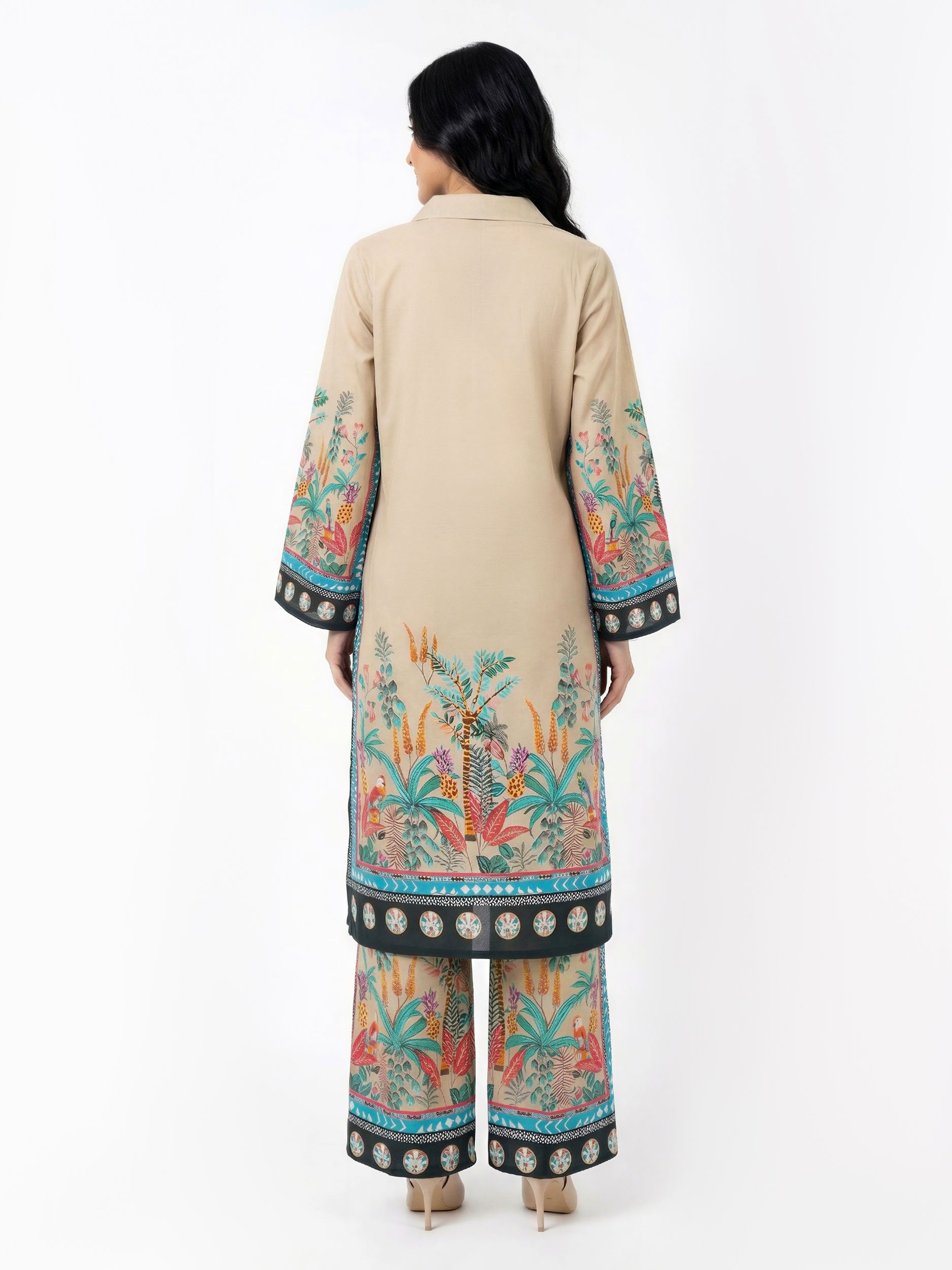 2 Piece Lawn Suit (Pret)
