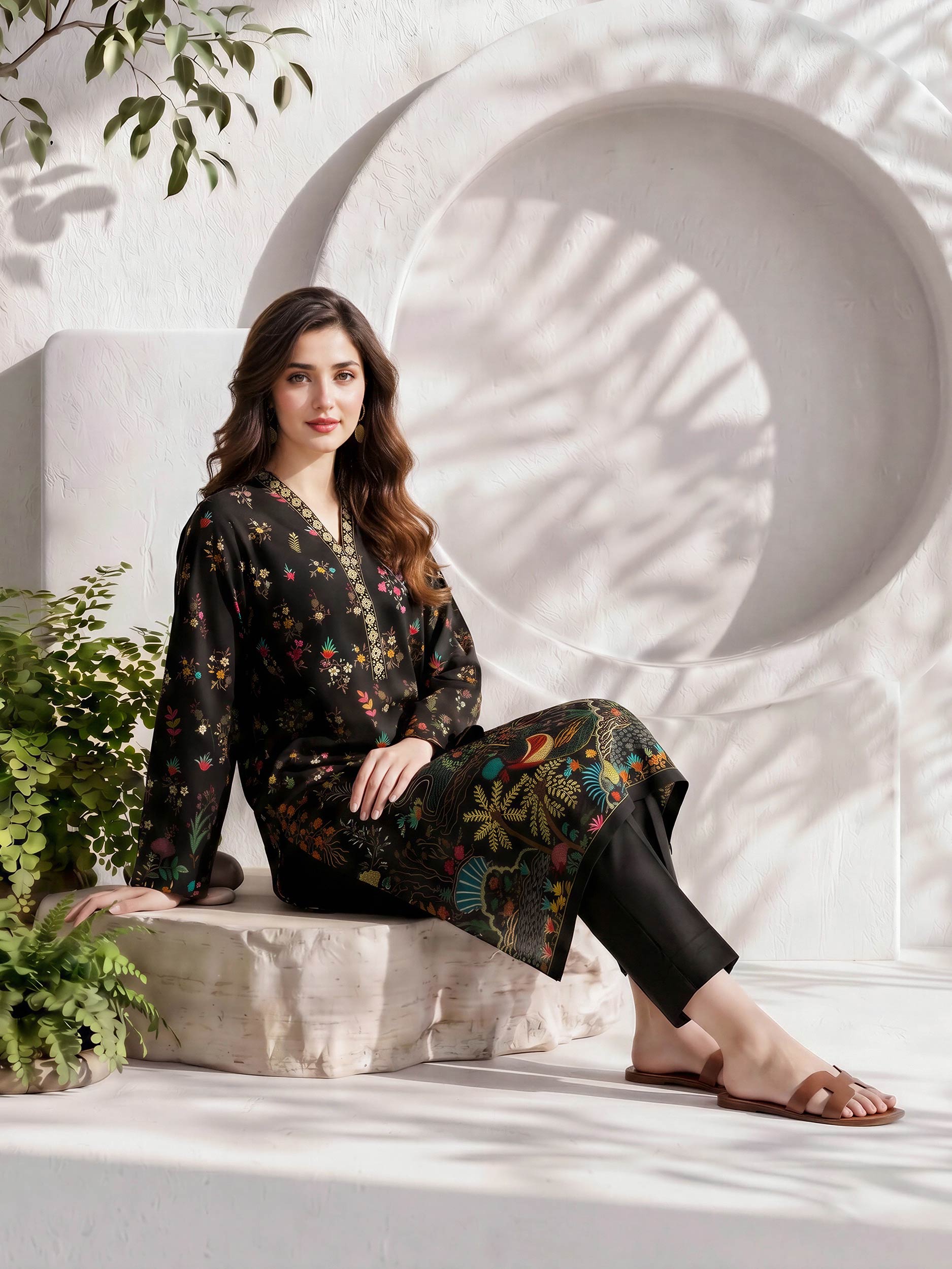 Lawn Slub Shirt (Pret)
