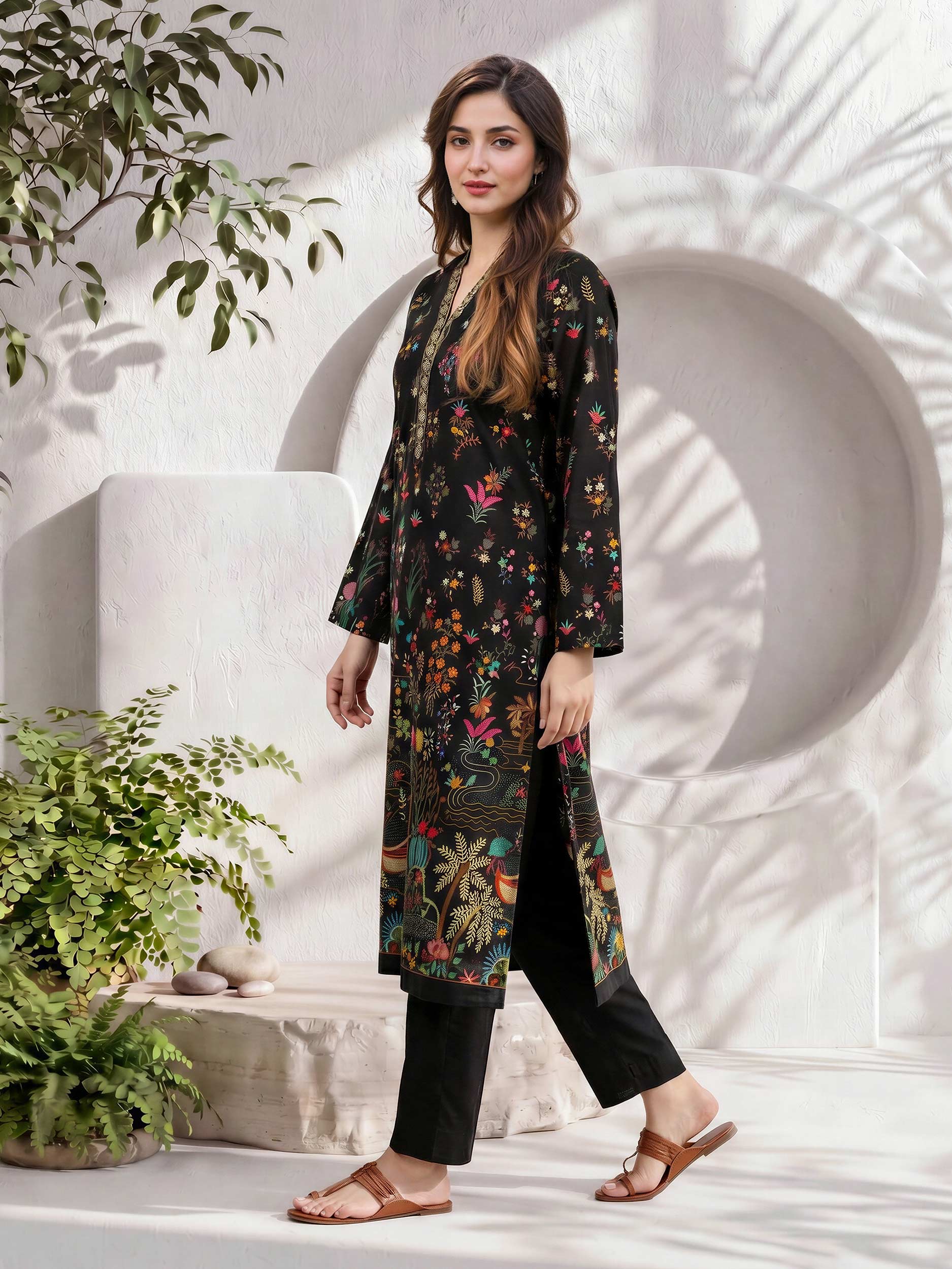 Lawn Slub Shirt (Pret)