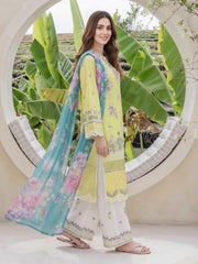 3 Piece Dobby Suit- Embroidered (Pret)