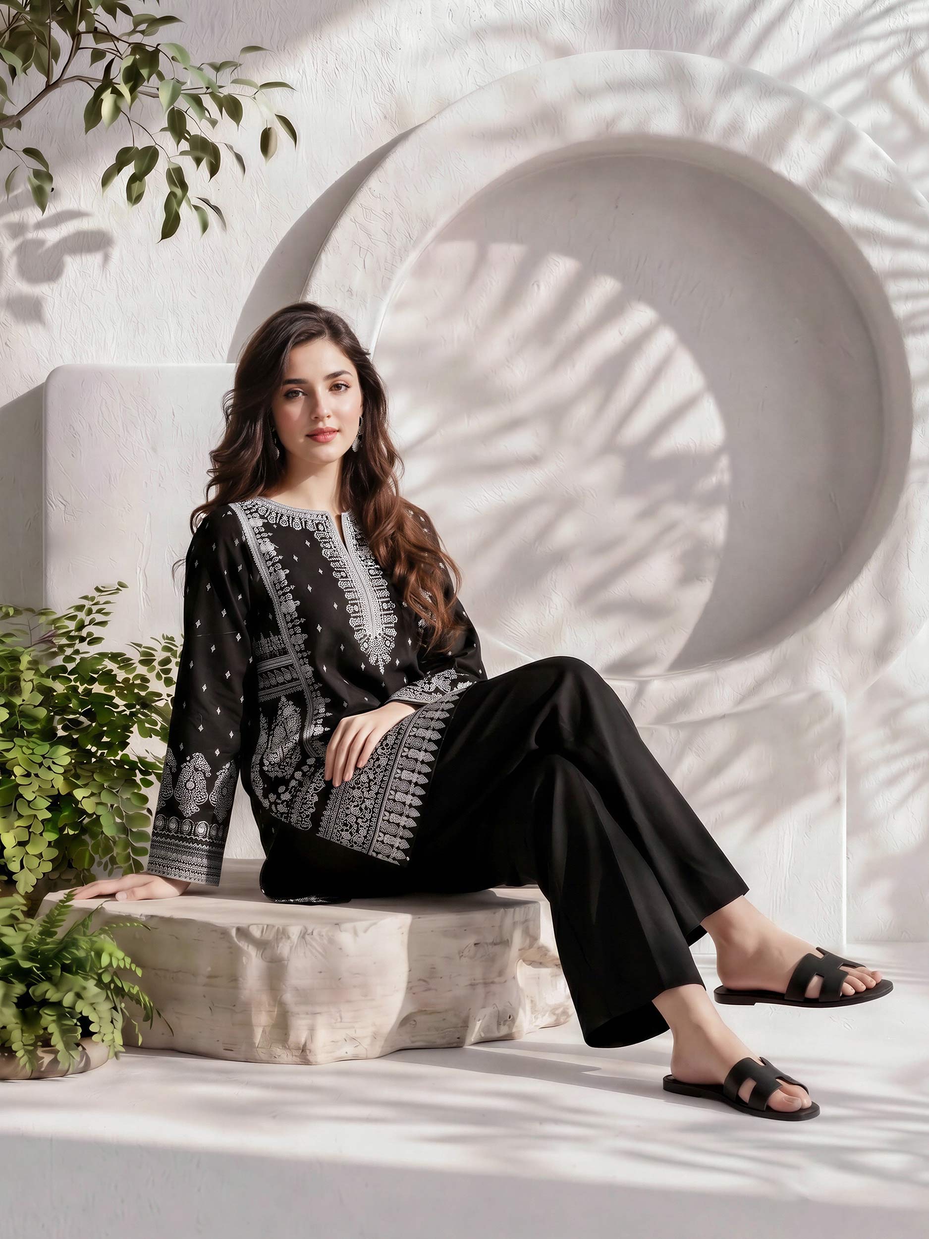 Lawn Kurti (Pret)