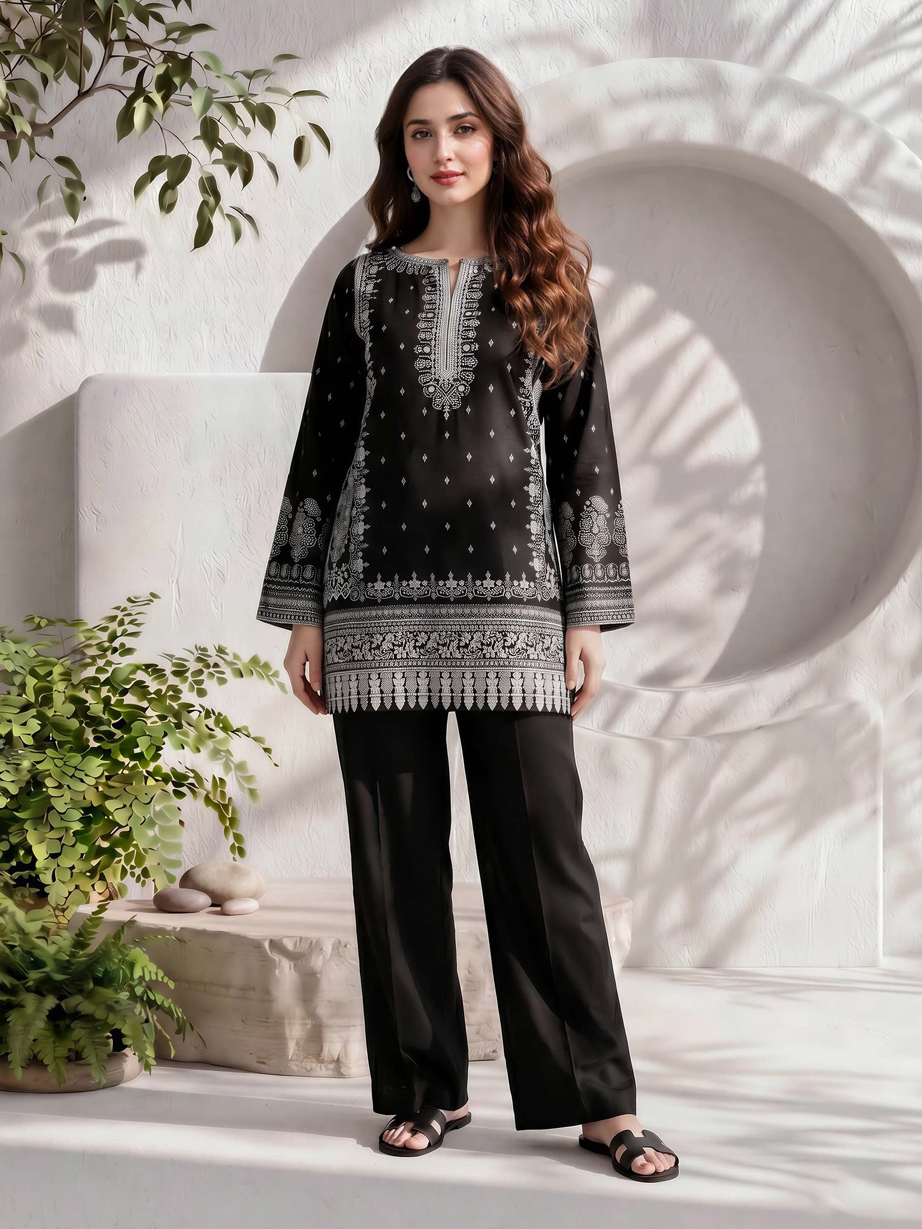 Lawn Kurti (Pret)