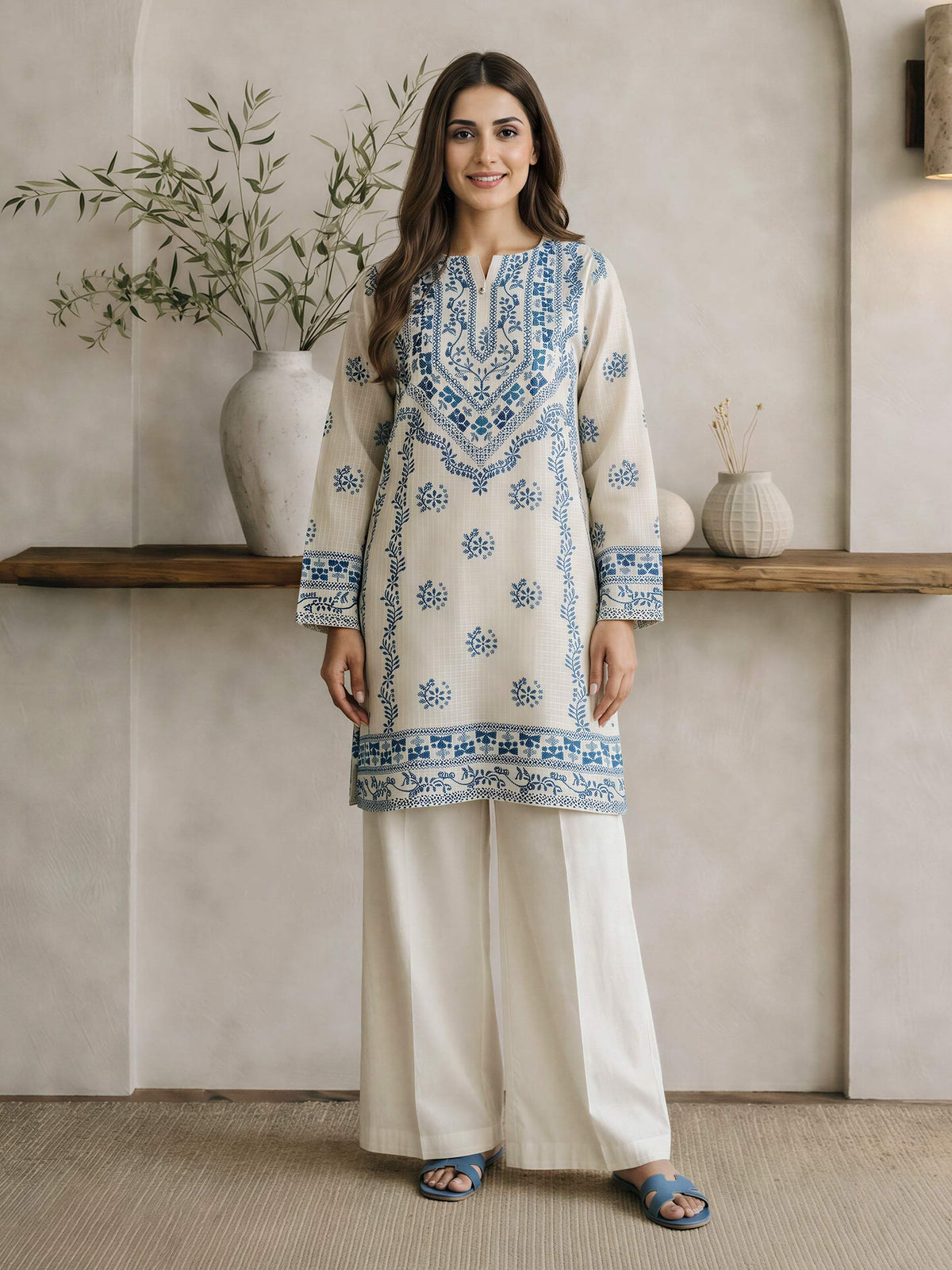 Lawn Kurti (Pret)