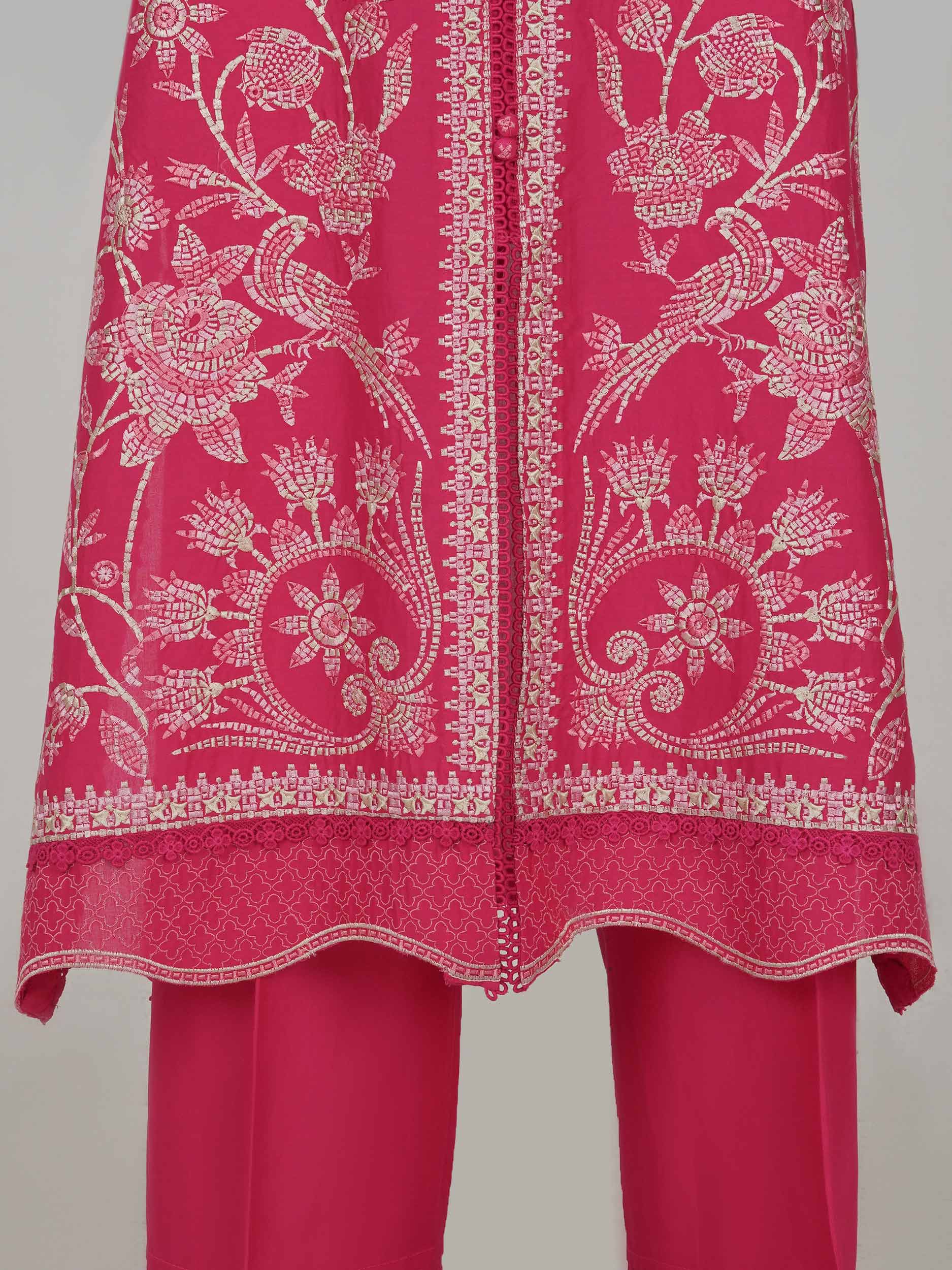 3 Piece Lawn Suit- Embroidered (Pret)