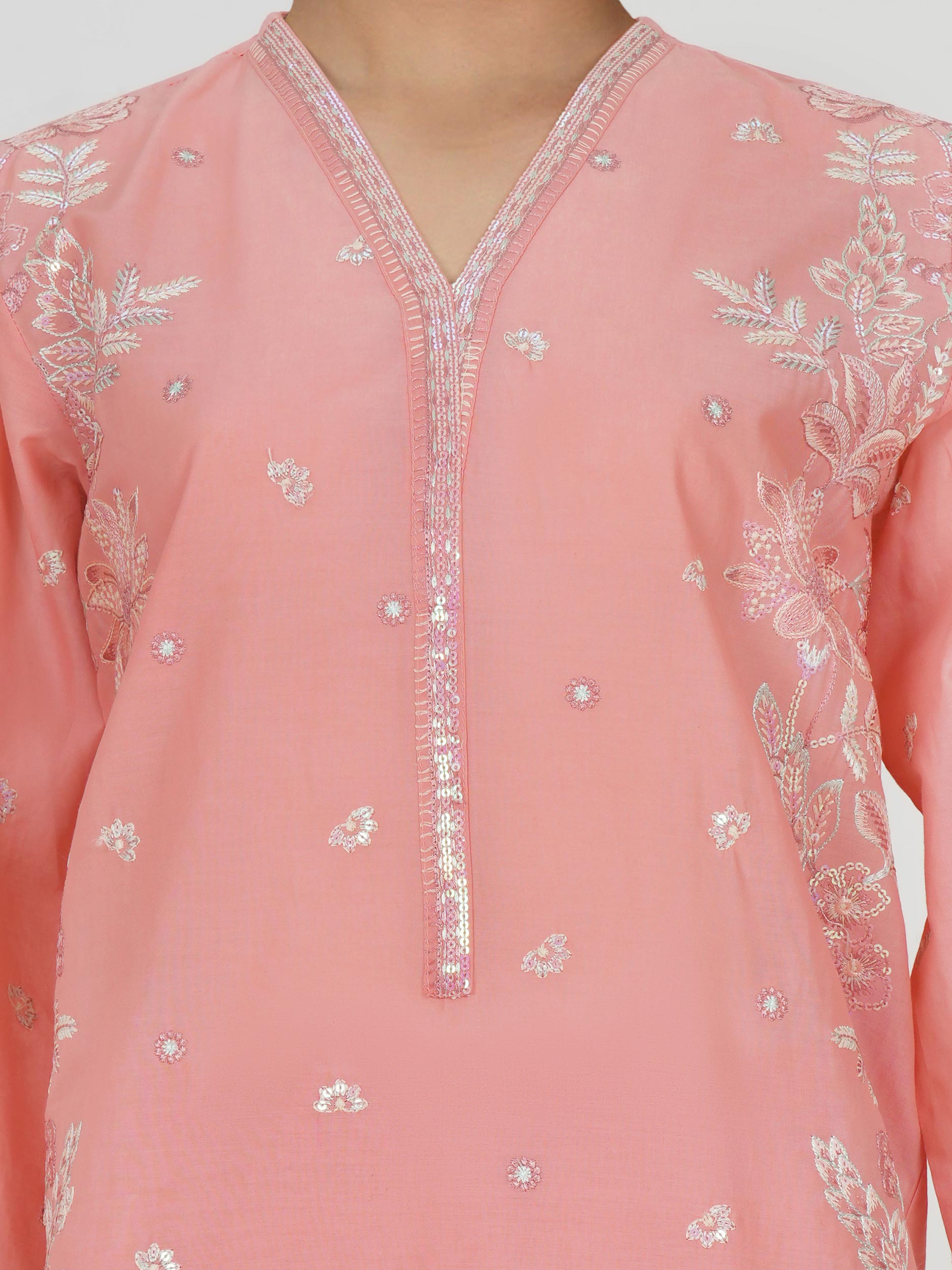 3 Piece Lawn Suit- Embroidered (Pret)