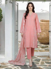 3 Piece Lawn Suit- Embroidered (Pret)