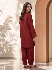 2 Piece Silk Suit- Embroidered (Pret)
