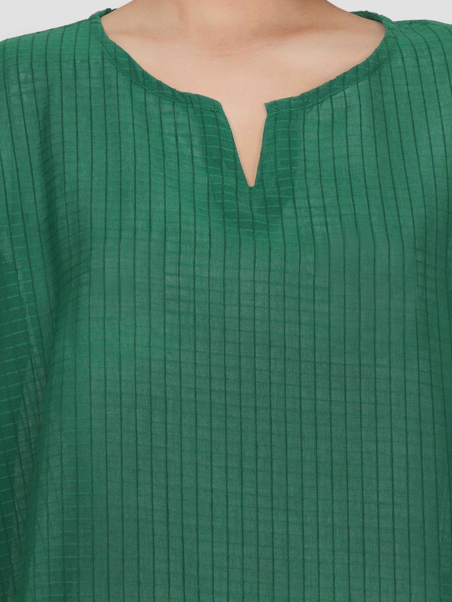 Lawn Texture Kurti- Embroidered (Pret)