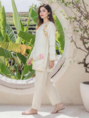 Yarn Dyed Kurti- Embroidered (Pret)