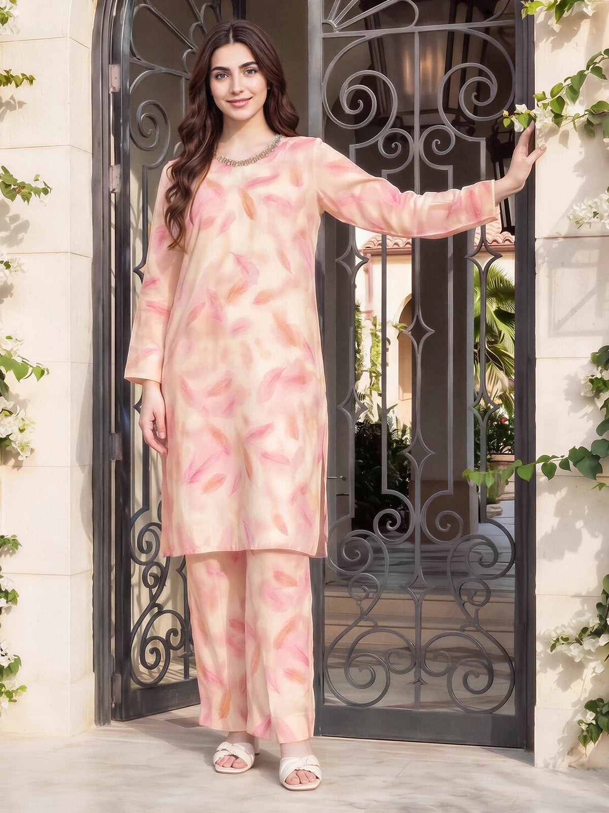 2 Piece Grip Suit- Embellished (Pret)