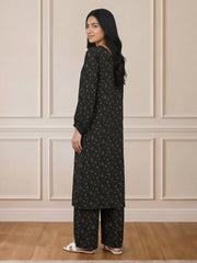 2 Piece Silk Suit- Embellished (Pret)
