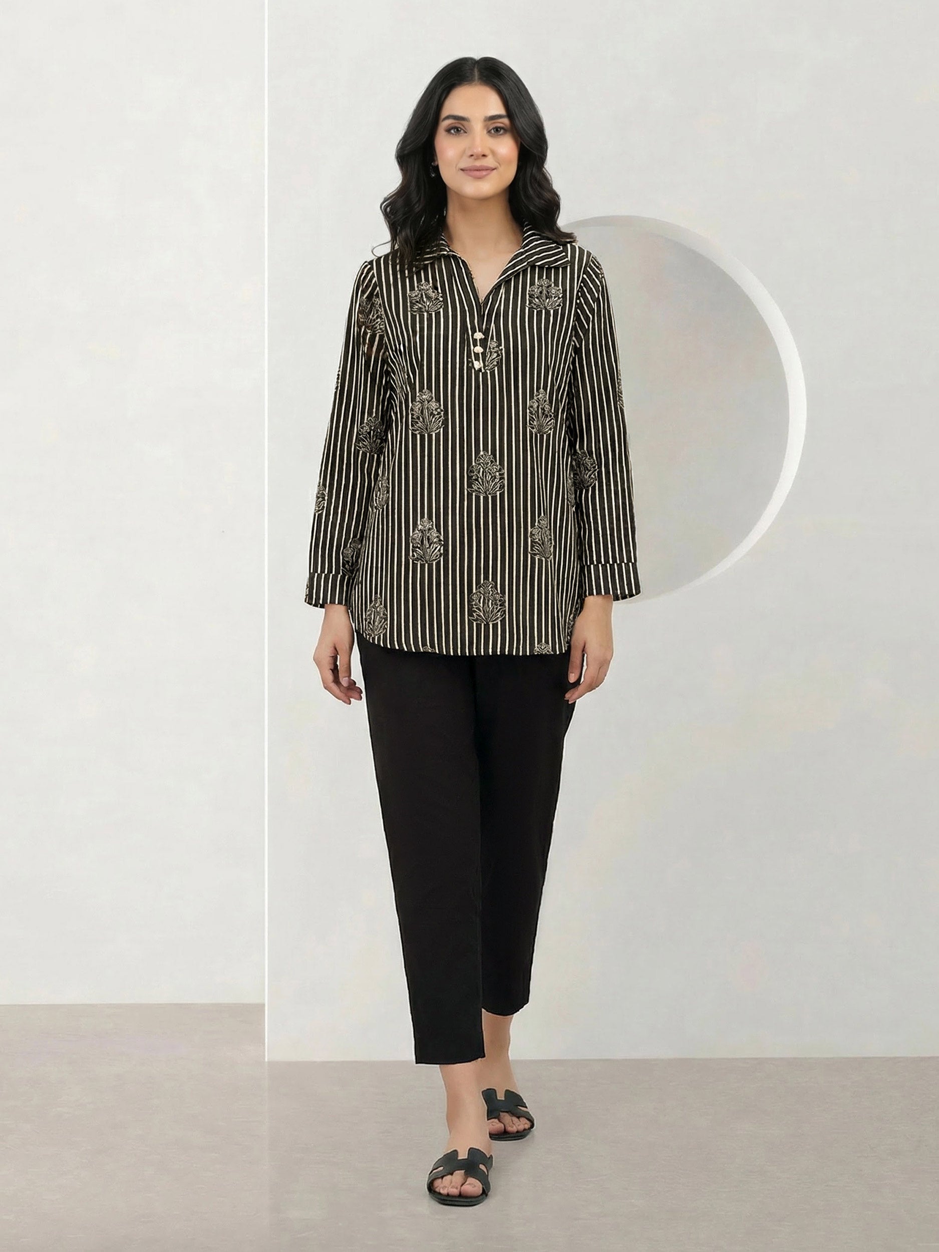 Viscose Slub Kurti (Pret)