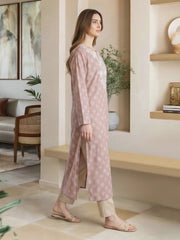 Lawn Texture Shirt- Embroidered (Pret)