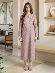 Lawn Texture Shirt- Embroidered (Pret)
