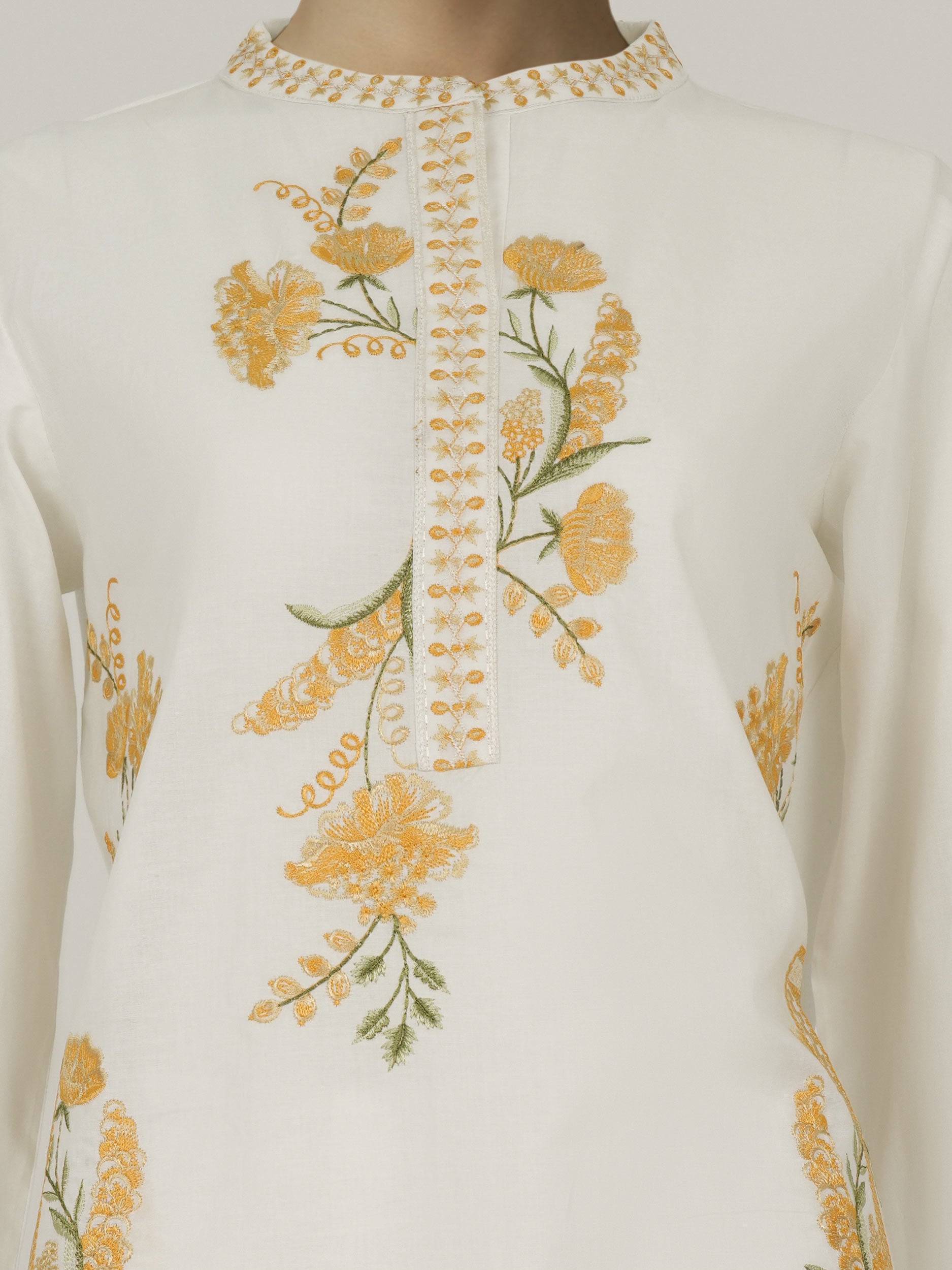 Lawn Shirt- Embroidered (Pret)