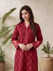 2 Piece Lawn Suit- Embroidered (Pret)