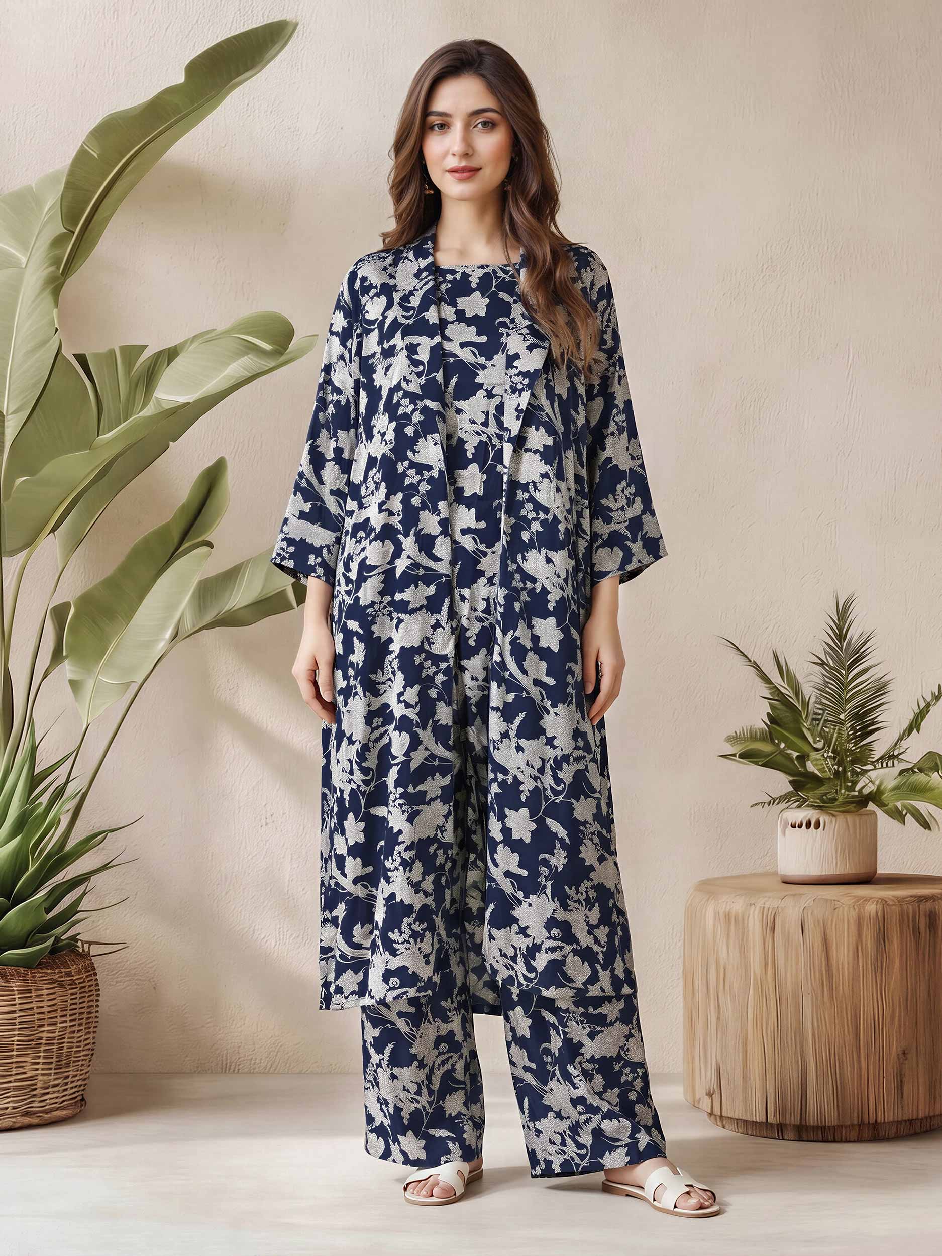 2 Piece Silk Suit (Pret)