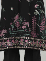 3 Piece Lawn Suit- Embroidered (Pret)