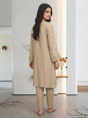 2 Piece Silk Suit-Embroidered (Pret)