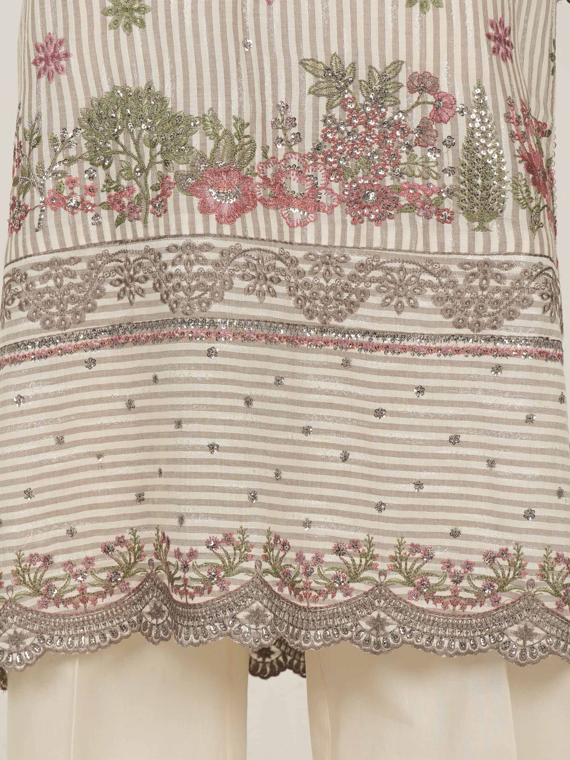 3 Piece Lawn Missouri Suit- Embroidered (Pret)