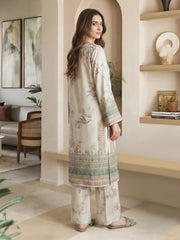 2 Piece Silk Suit- Embellished (Pret)