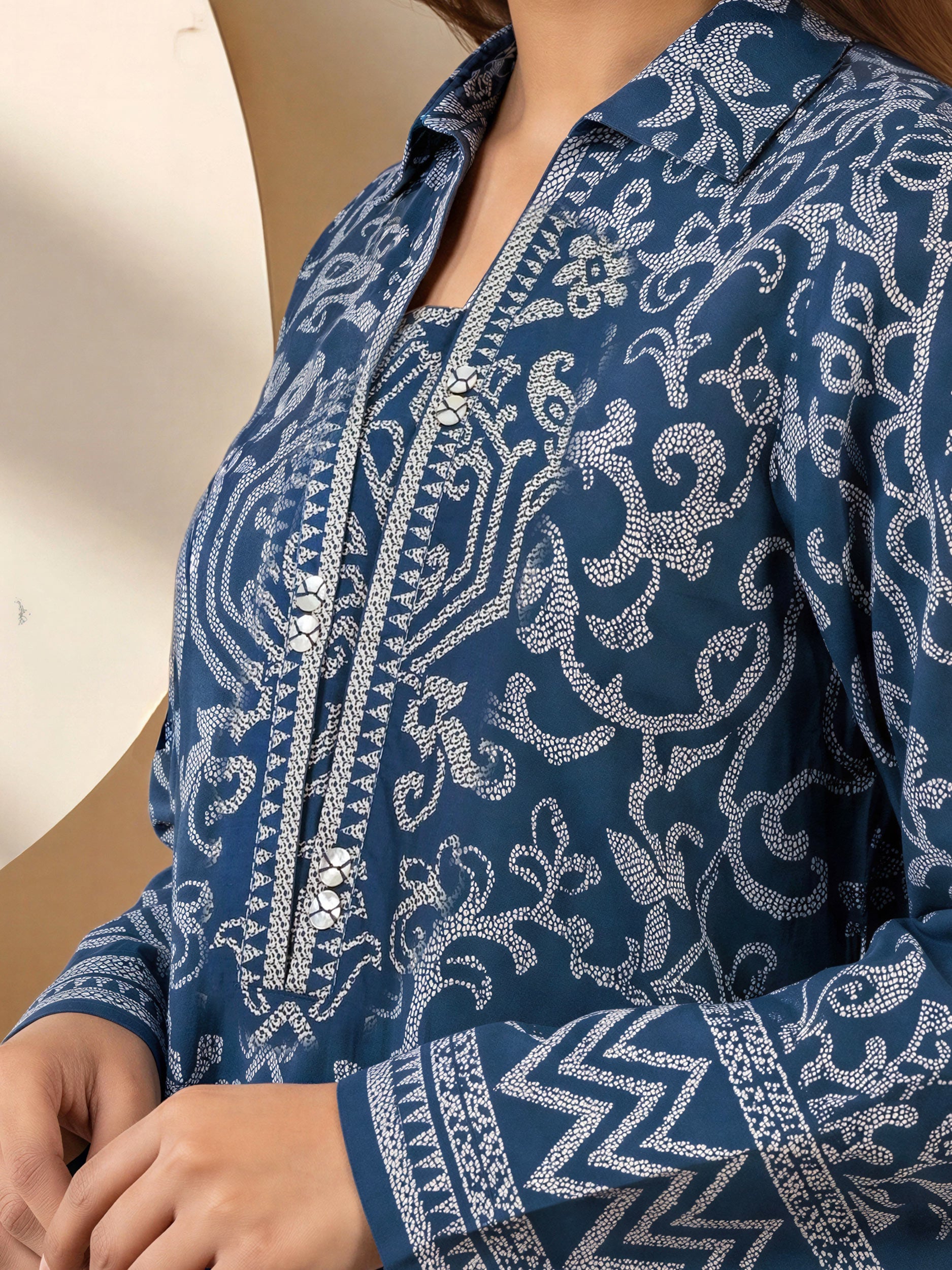 Viscose Cotton Shirt (Pret)