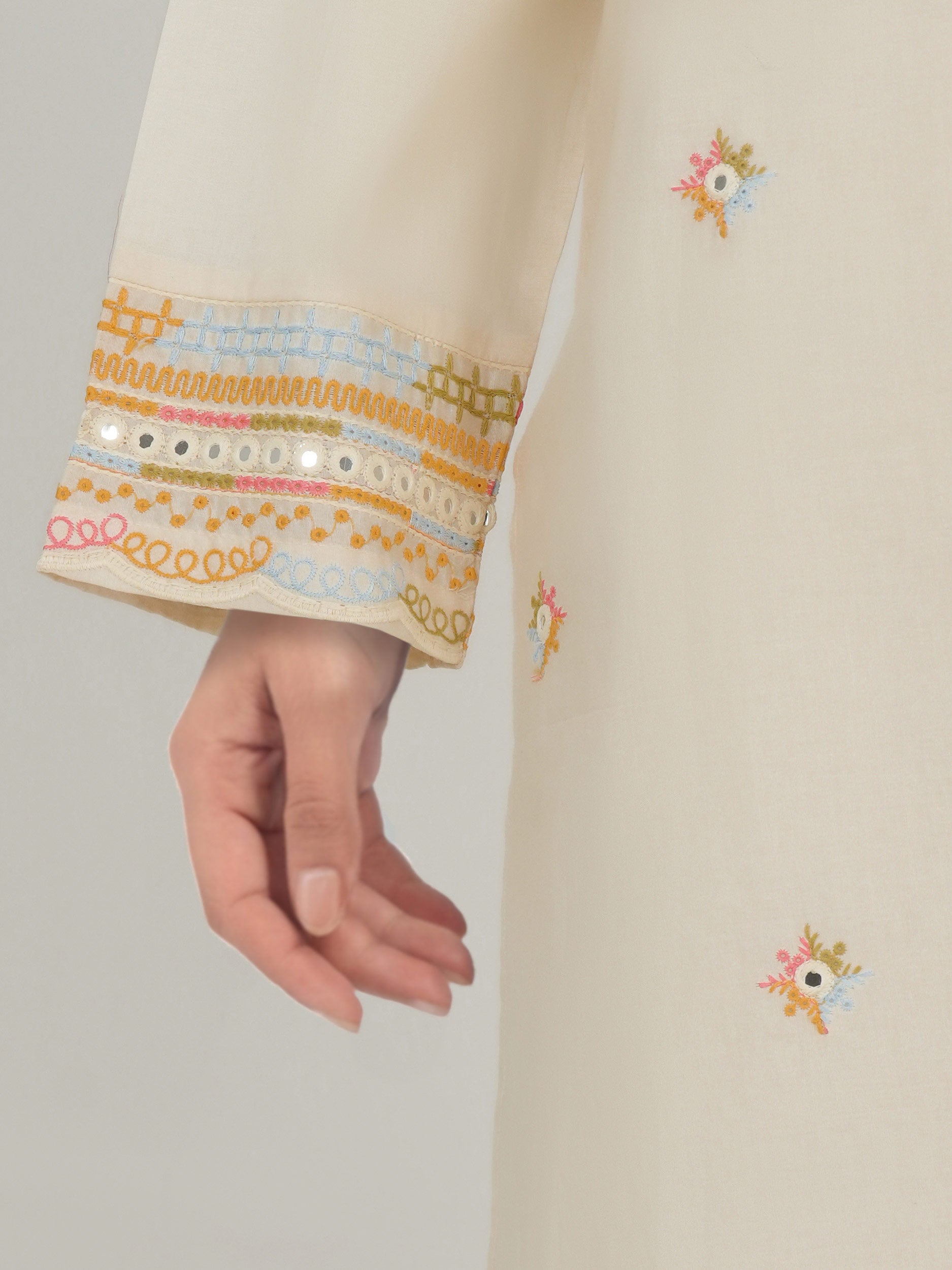 Lawn Shirt- Embroidered (Pret)