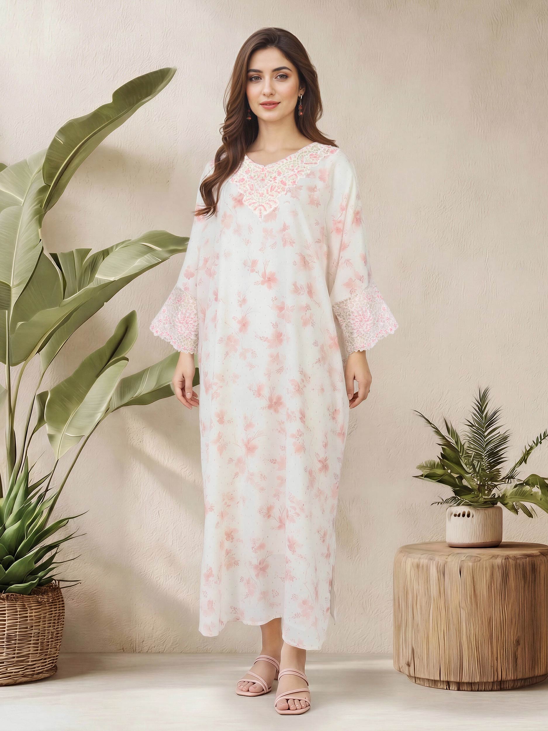 Grip Kaftan- Embroidered (Pret)