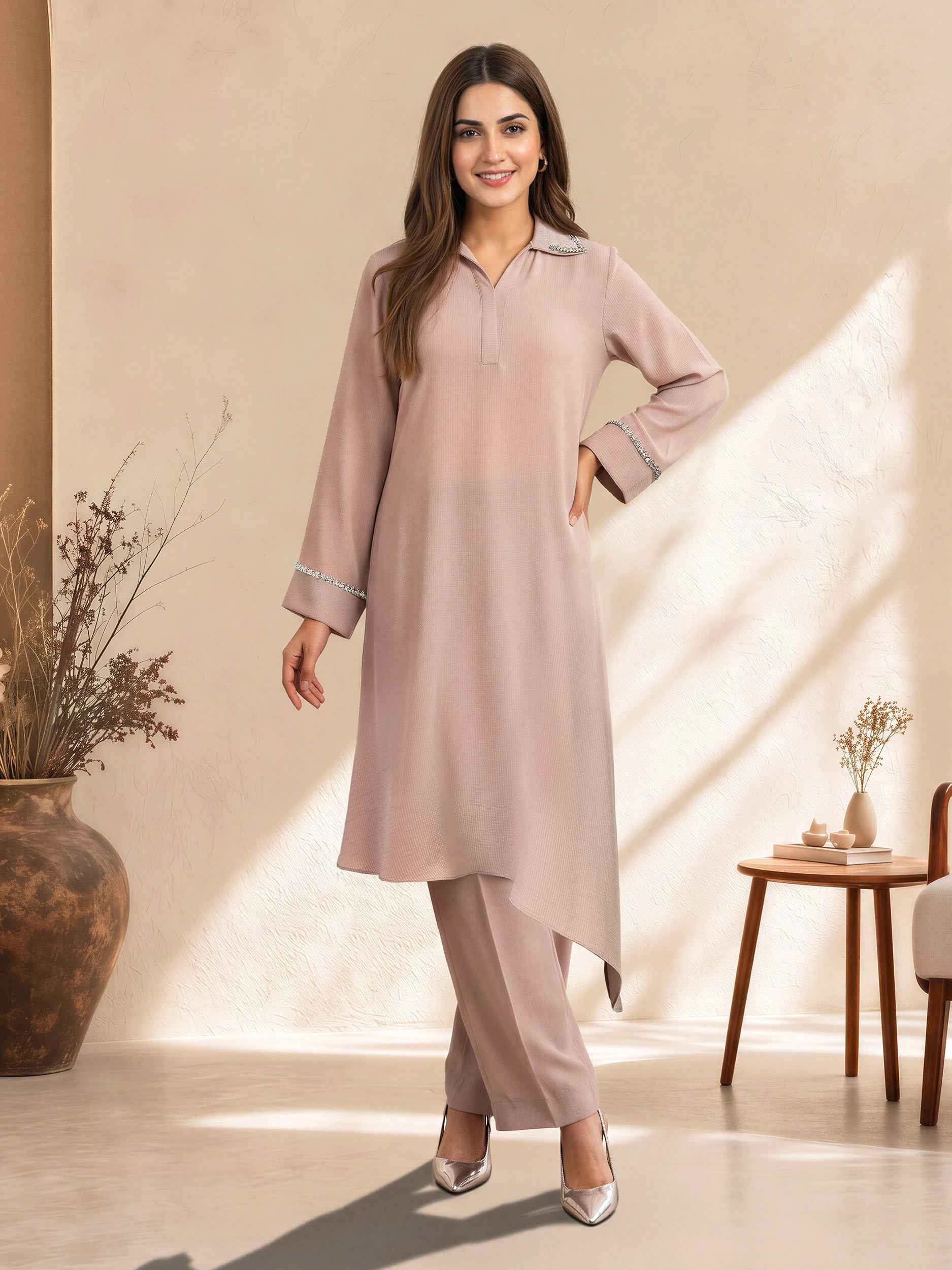 2 Piece Grip Suit- Embellished (Pret)