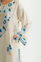 Acrylic Embroidered Shirt Trouser