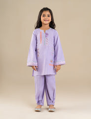 2 PIECE EMBROIDERED SUIT