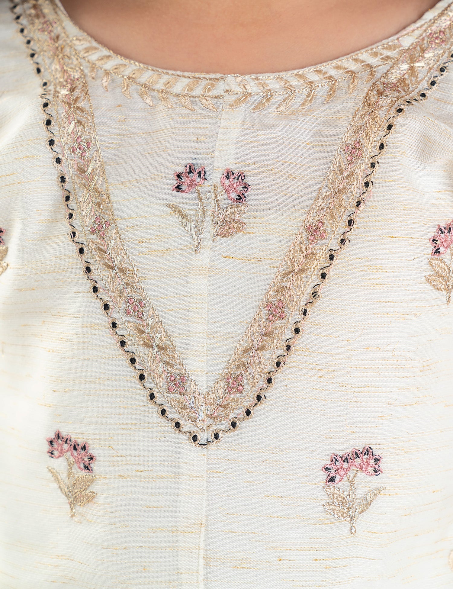 2 PIECE TILLA EMBROIDERED SUIT