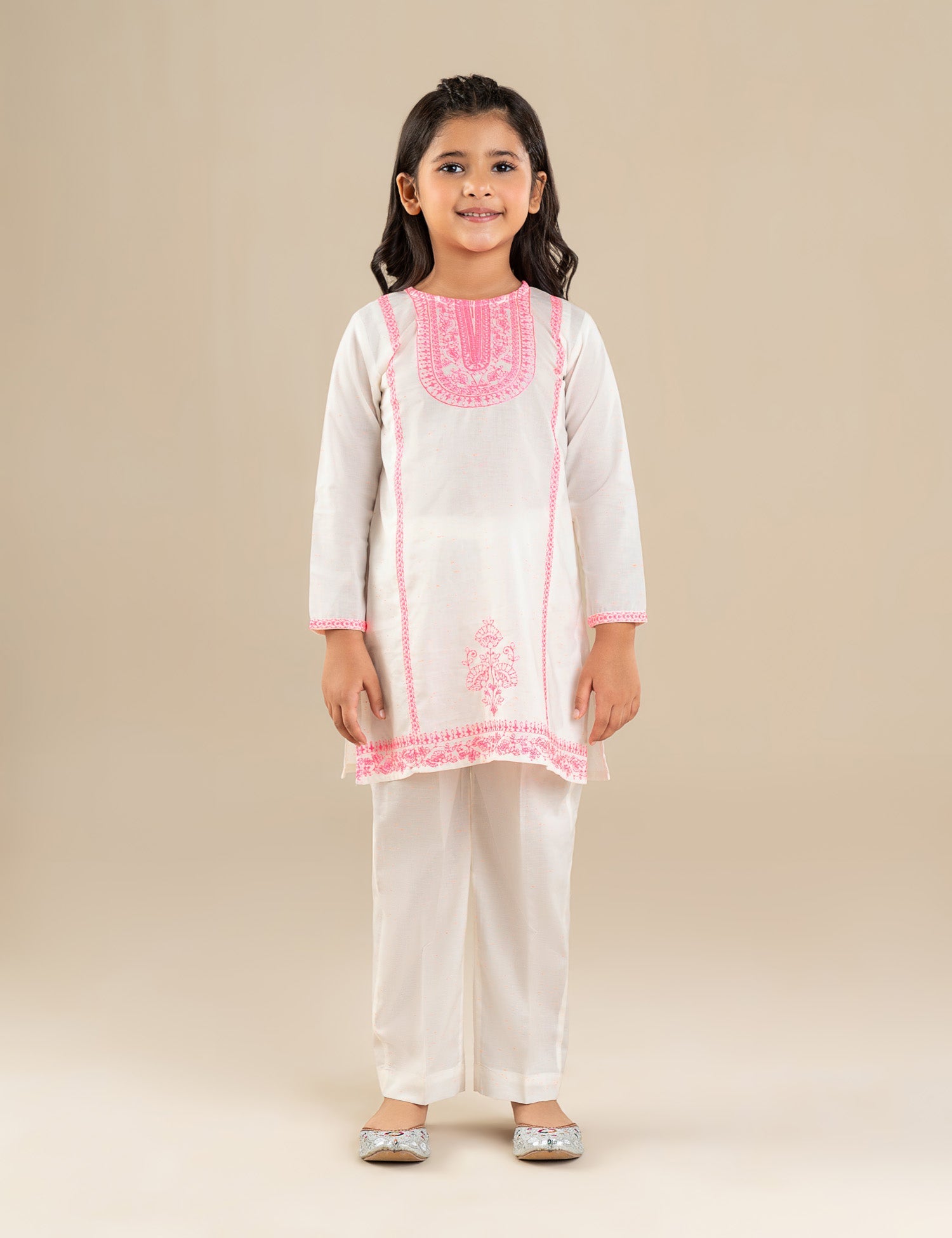 2 PIECE ETHNIC EMBROIDERED SUIT