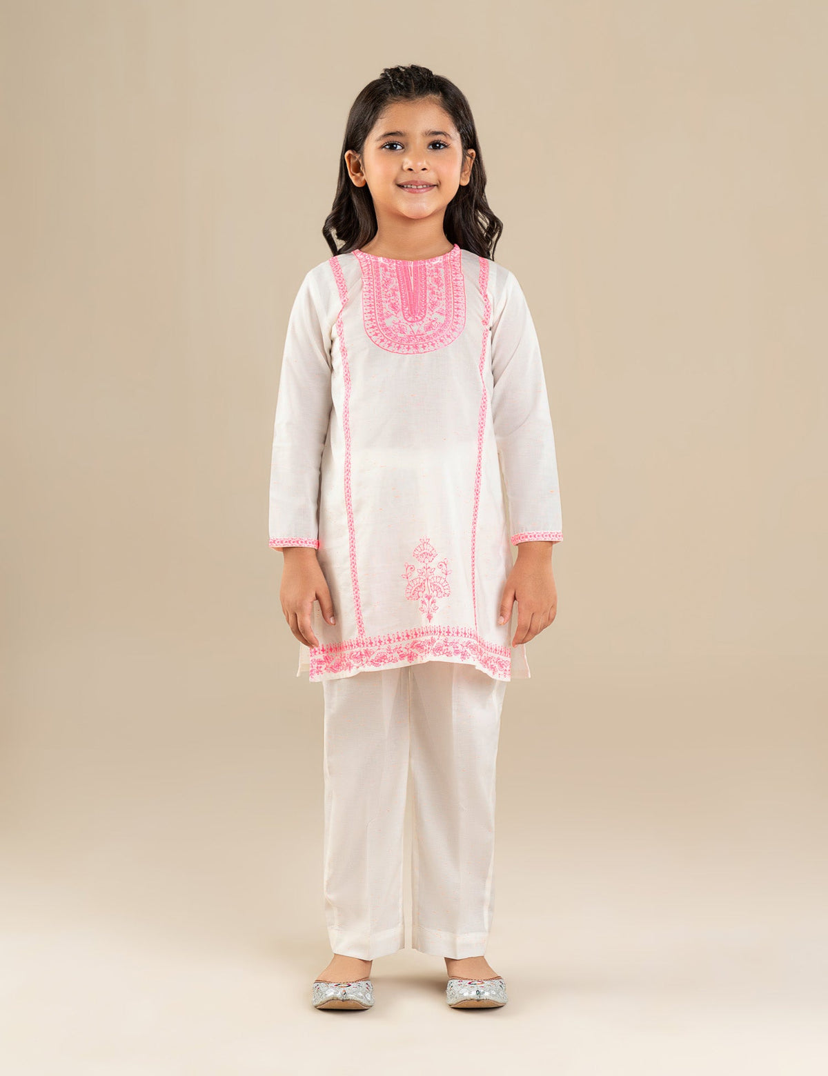 2 PIECE ETHNIC EMBROIDERED SUIT