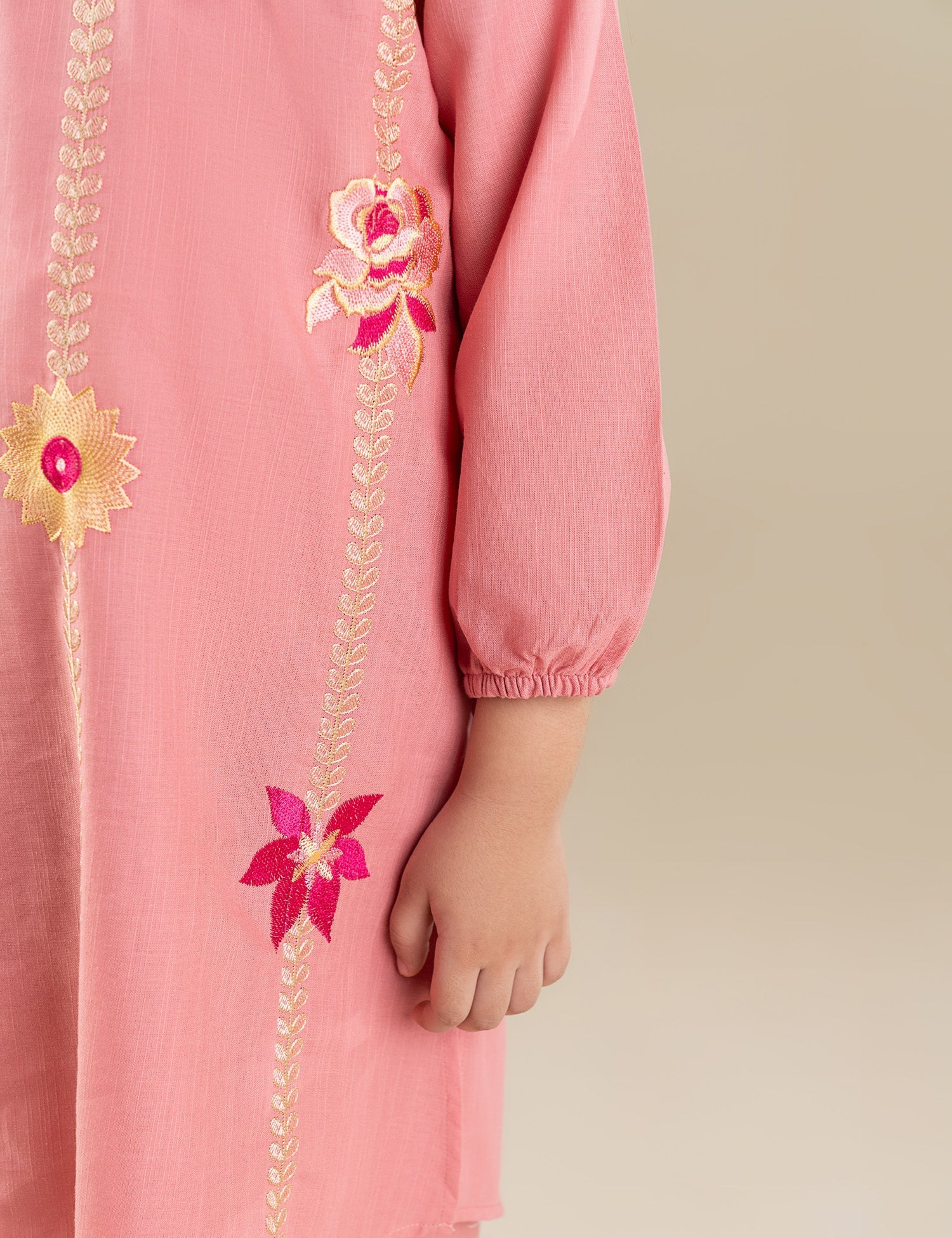 2 PIECE EMBROIDERED SUIT