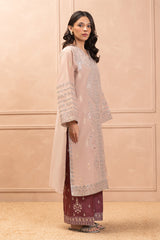 2 PIECE EMBROIDERED ZARI JACQUARD SUIT (LUXURY PRET)