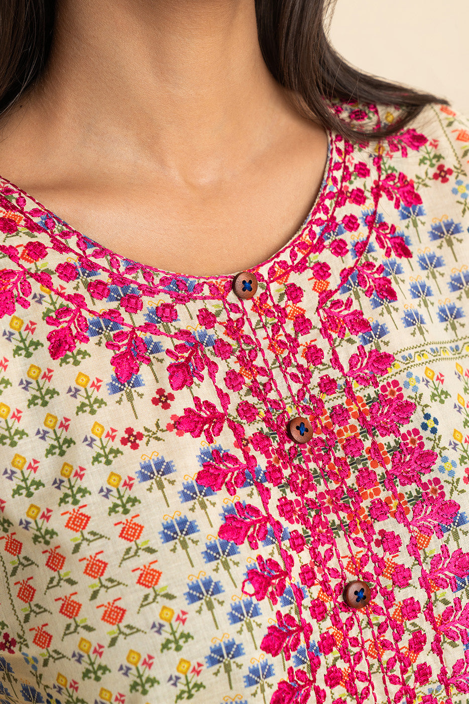 PRINTED LAWN SHIRT (PRET)