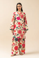 2 PIECE PRINTED LAWN SUIT (PRET)