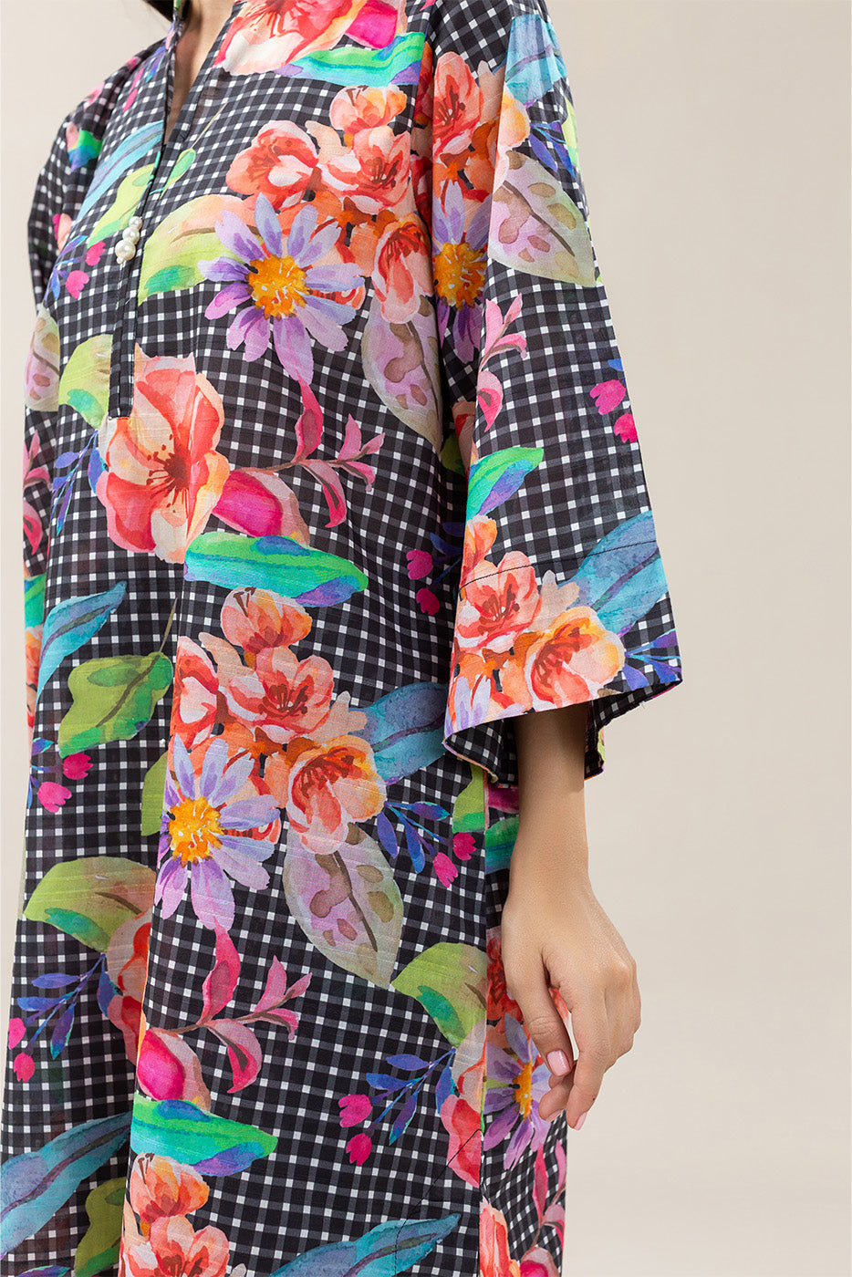 2 PIECE PRINTED DORIA LAWN SUIT (PRET)