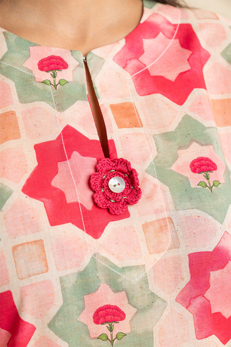 PRINTED LAWN SHIRT (PRET)