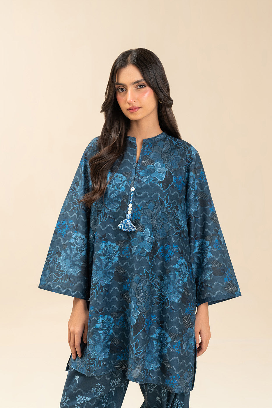 PRINTED LAWN SHIRT (PRET)