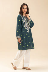 EMBROIDERED JACQUARD SHIRT (PRET)
