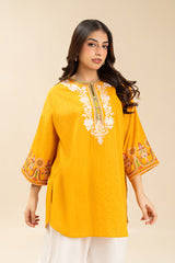 EMBROIDERED DORIA SHIRT (PRET)