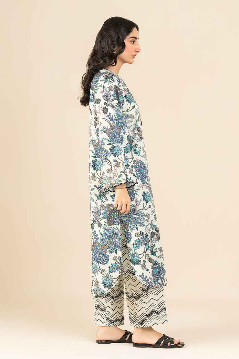 PRINTED LAWN SHIRT (PRET)