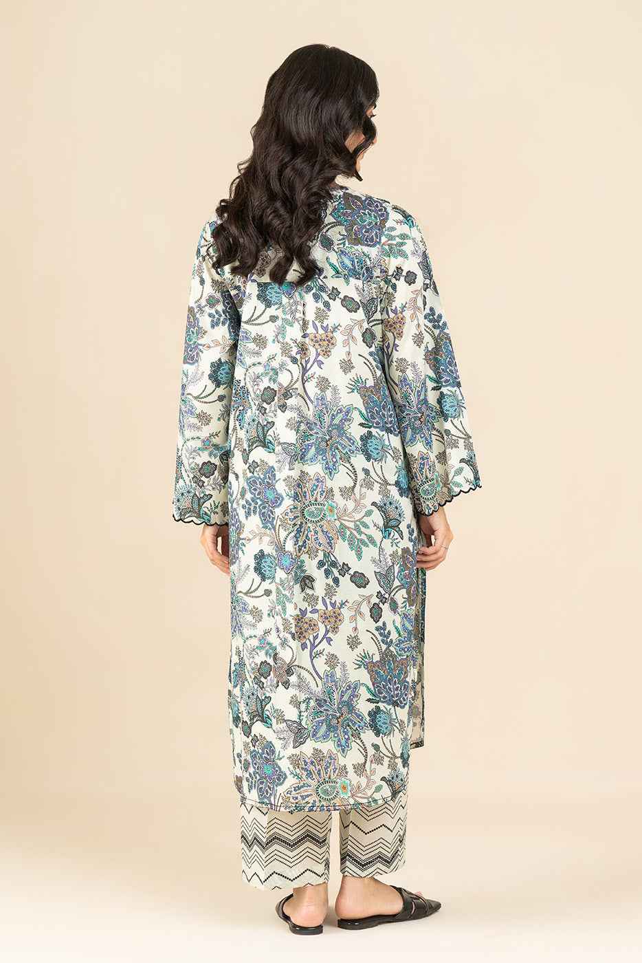 PRINTED LAWN SHIRT (PRET)