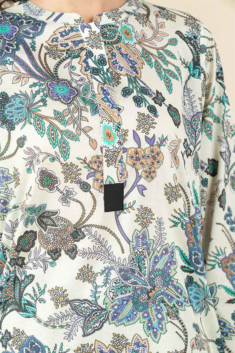 PRINTED LAWN SHIRT (PRET)