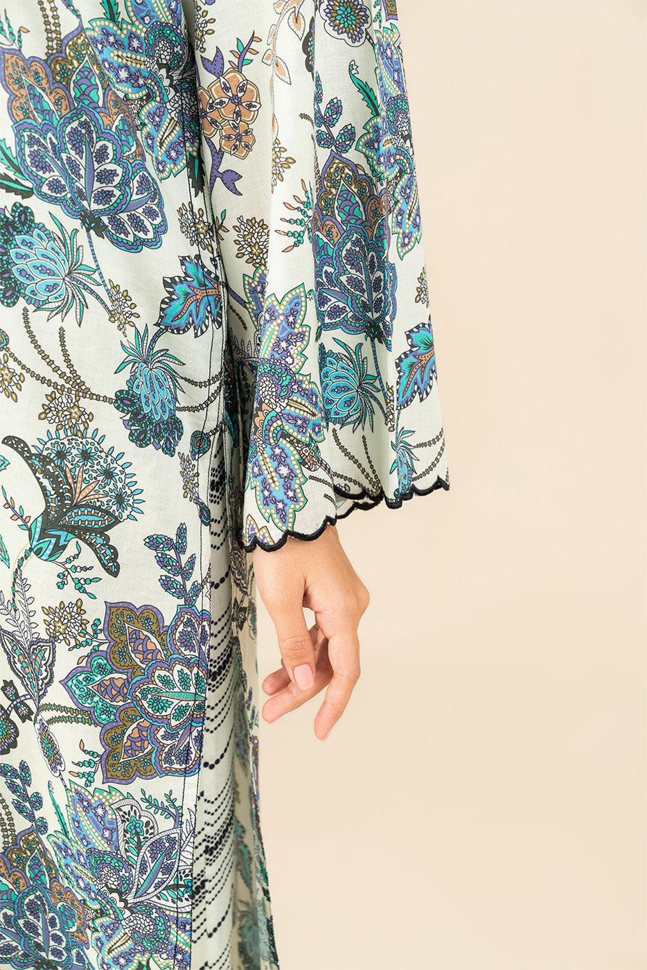 PRINTED LAWN SHIRT (PRET)