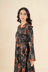 PRINTED TWO WAY SLUB SHIRT (PRET)